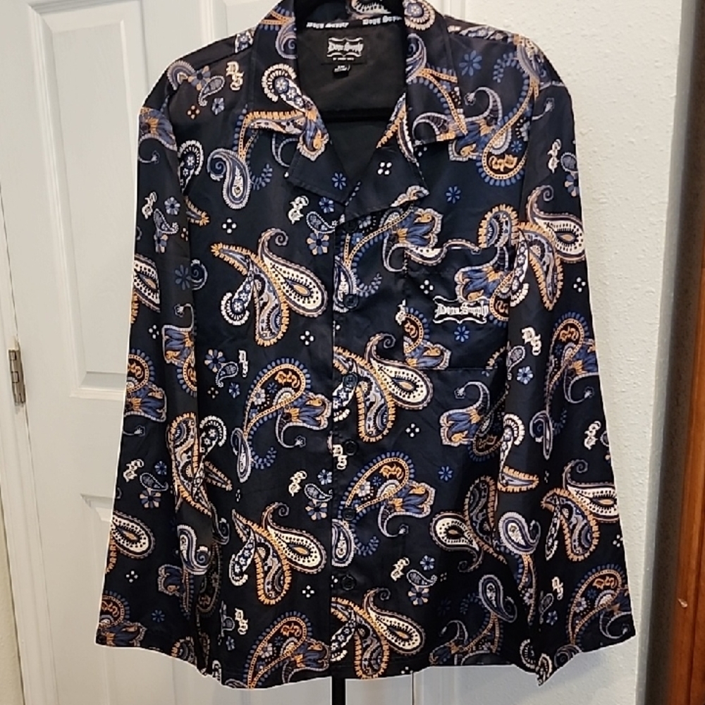 NWT Dogg Supply PJ Shirt LG